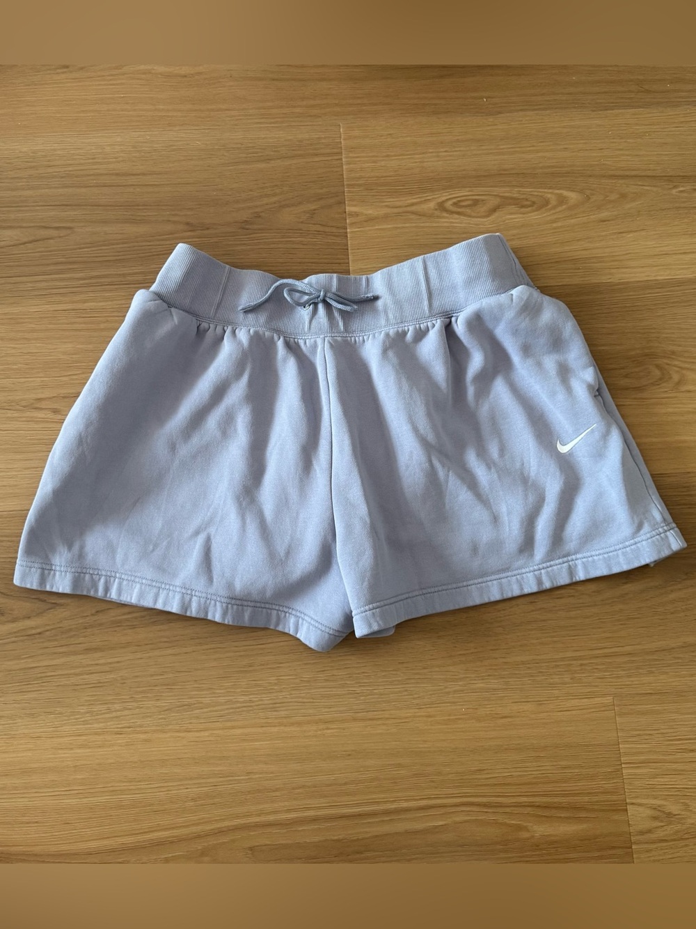 Nike Women's Sportswear Phoenix Fleece High-Waisted Shorts Blue/Purple